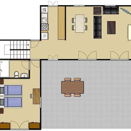 Villa Sleeps 4 Pool Air Con Wifi